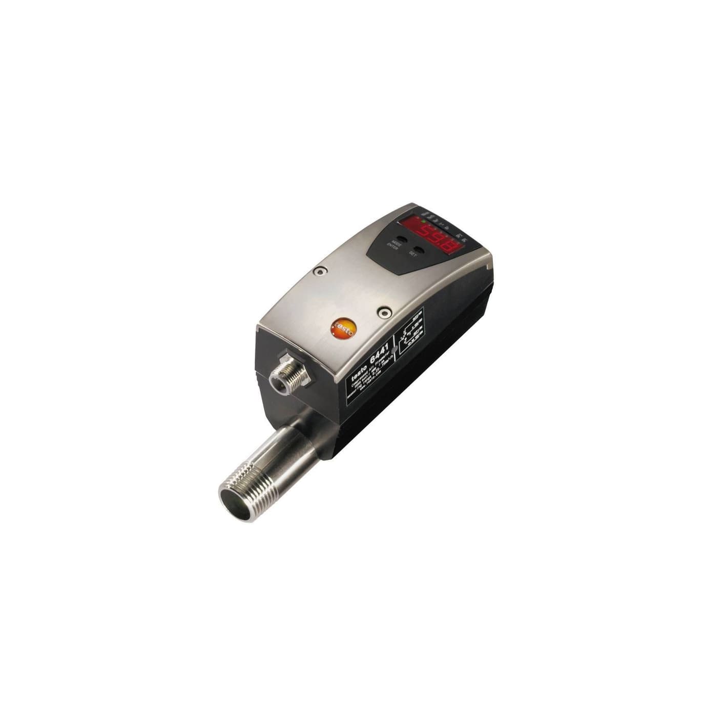 testo 6441 - Compressed air meter (DN15) for 0.25 to 75 m3/h